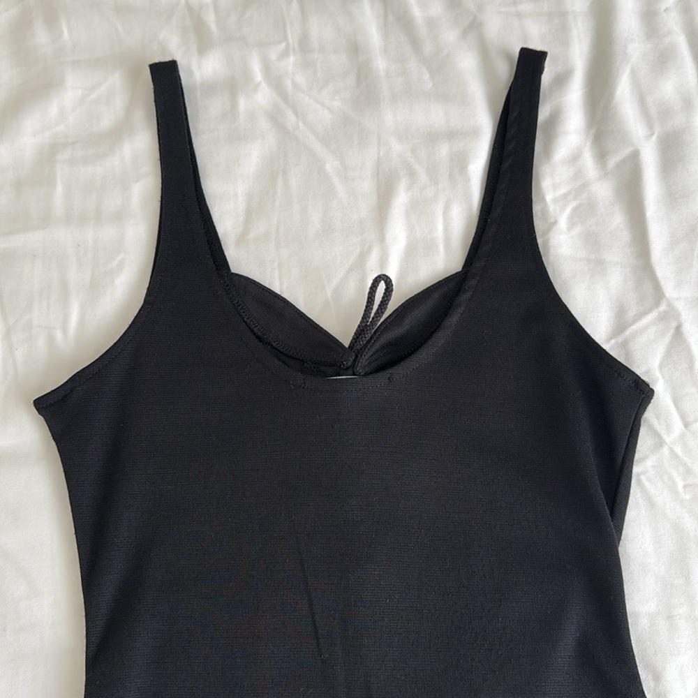 Nasty Gal Lace Up Front Bodysuit - Picture 8 of 9